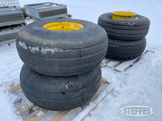 (4) Goodyear implement tires